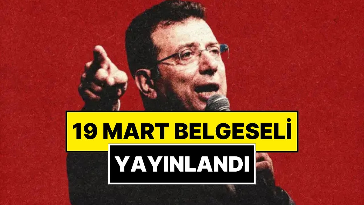 Ekrem İmamoğlu сподели своя документален филм, озаглавен "Как беше извършен държавният преврат на 19 март?", в своя акаунт в YouTube