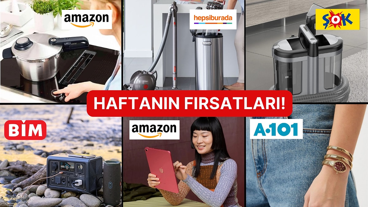 Всички отстъпки за седмицата тук! Забележителни намаления и актуални каталози от Hepsiburada&amp;apos;до Amazon&amp;apos