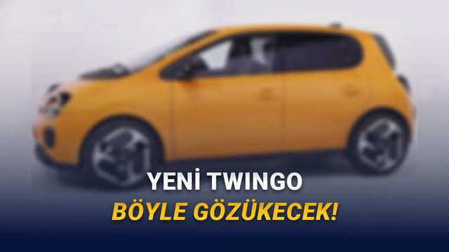 Yeni Renault Twingo’nun Şirin mi Şirin Tasarımı Sızdırıldı