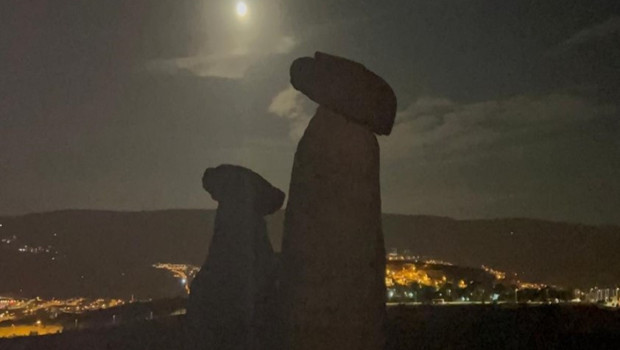 Süper Ay’dan film sahnelerini aratmayan kareler