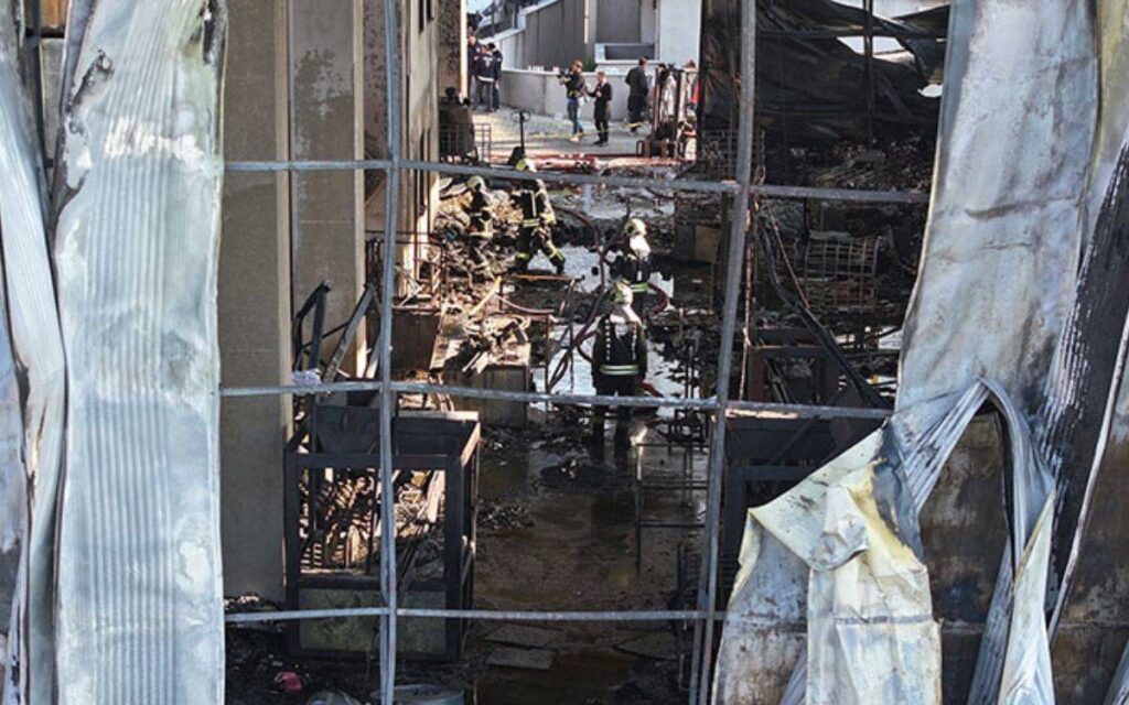 Dilovası fabrika yangını soruşturması: 7 kişi görevden alındı