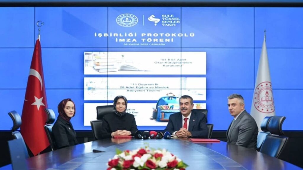 MEB’den Emine Erdoğan’ın vakfıyla protokol