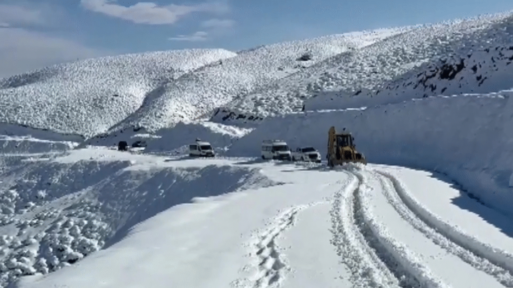 Зимата започна да действа: Снегът и снежната буря нарушиха транспорта в три града