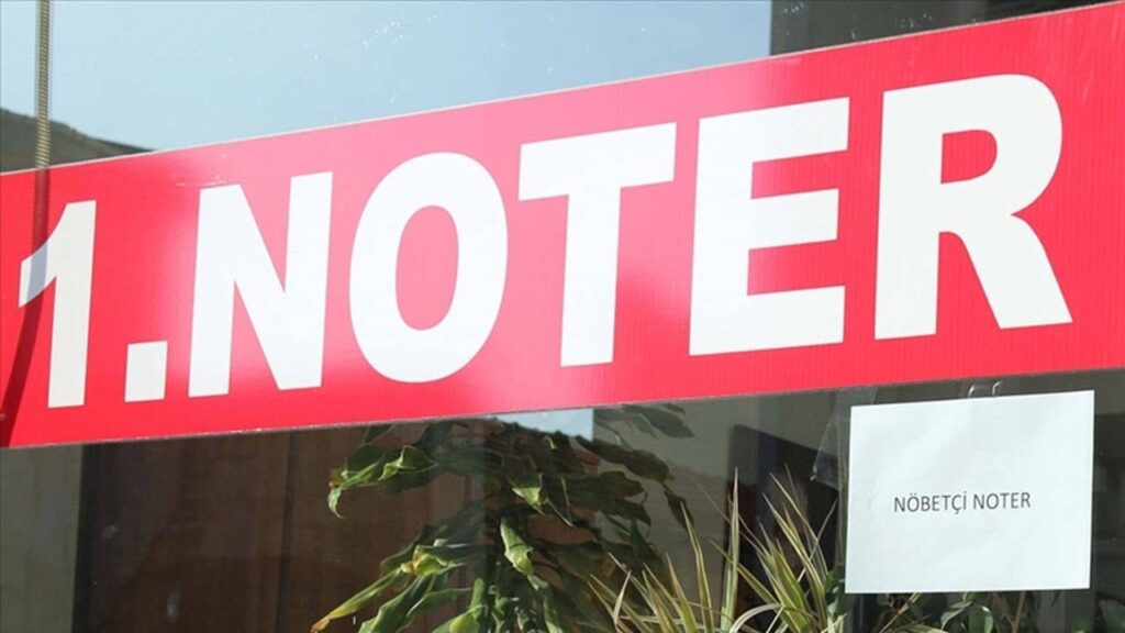 Noterler için hafta sonu ‘nöbet’ kararı