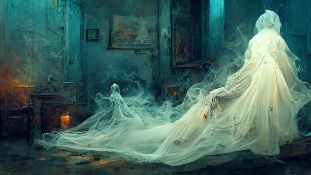 Terk edilmiş manastırda çekilen ürpertici fotoğraf: „Hayalet Rahibe“ gerçek mi?