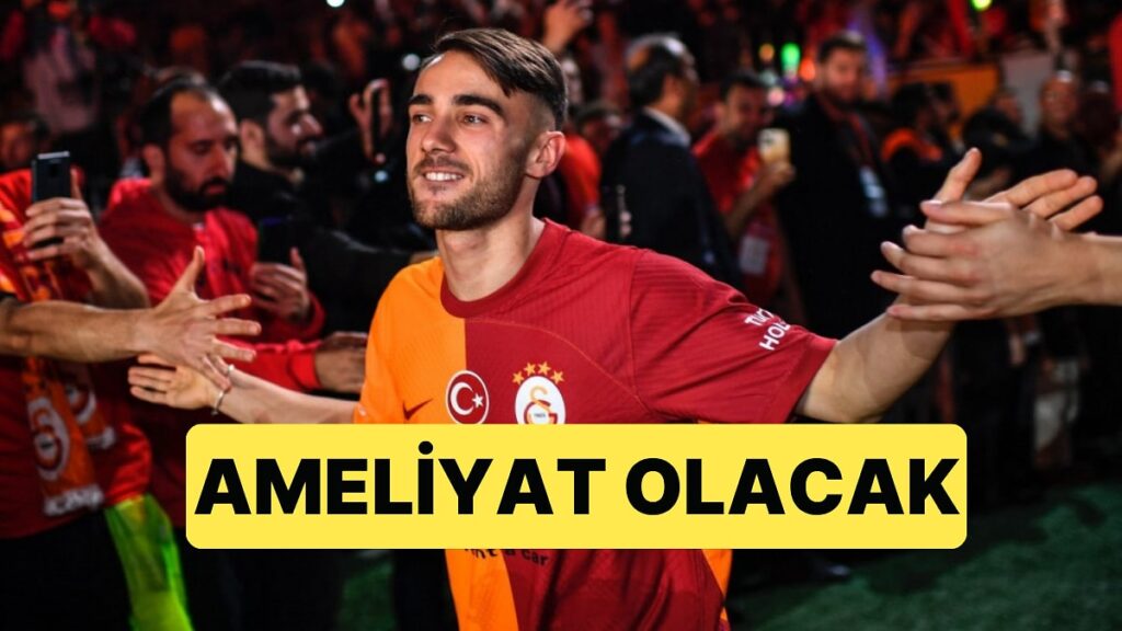 Galatasaray'ın Milli Yıldızı Yunus Akgün Ameliyat Olacak ve Sahalardan Uzak Kalacak