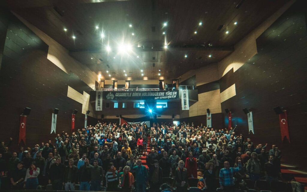 Конференция „Турция без холдинги“ на Umut-Sen