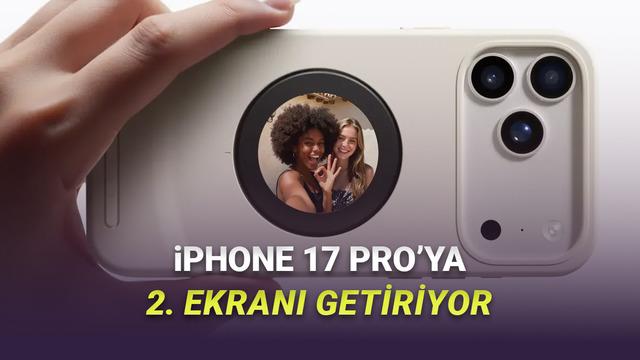 Обявен е калъф за превръщане на iPhone 17 Pro в телефон с два екрана
