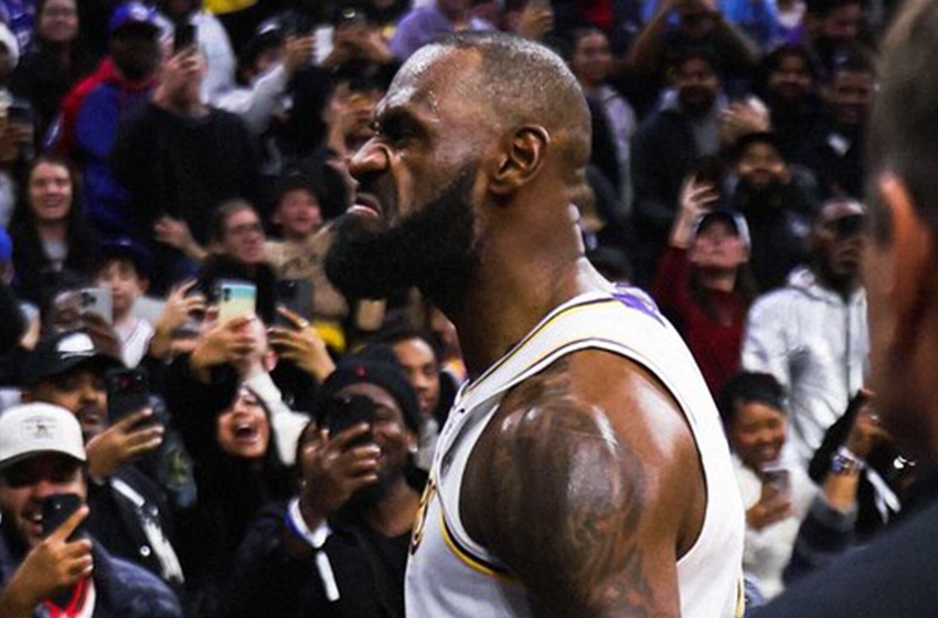 Леброн Джеймс! Той доминираше в играта