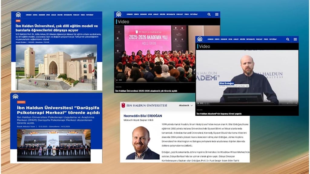 Университетът на Bilal Erdoğan е любимият на AA