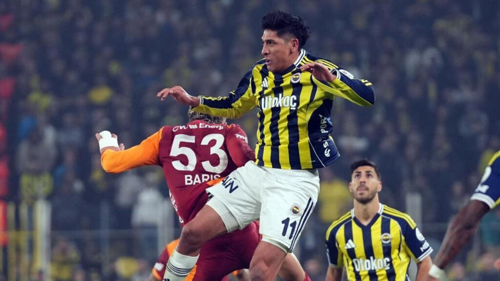 Fenerbahçe evinde Galatasaray’la 1-1 berabere kaldı