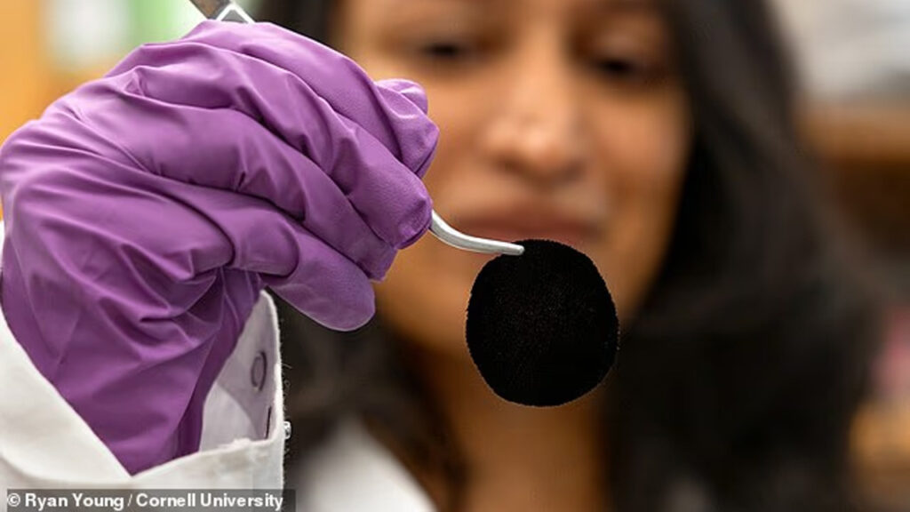 Siyahtan bile daha siyah: Işığı neredeyse tamamen emebilen siyah kumaş üretildi