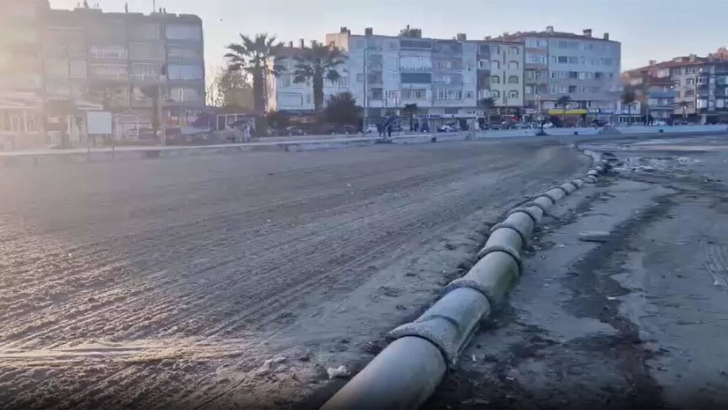 Морето се е отдръпнало с 20 метра в Текирдаг
