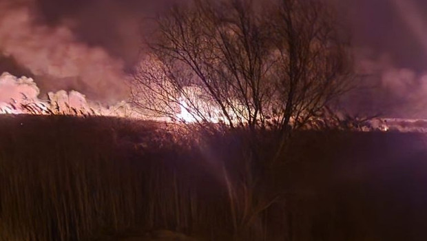 12-ото езеро Ебер в Турция е засегнато от суша, пожар избухна на 5 различни места