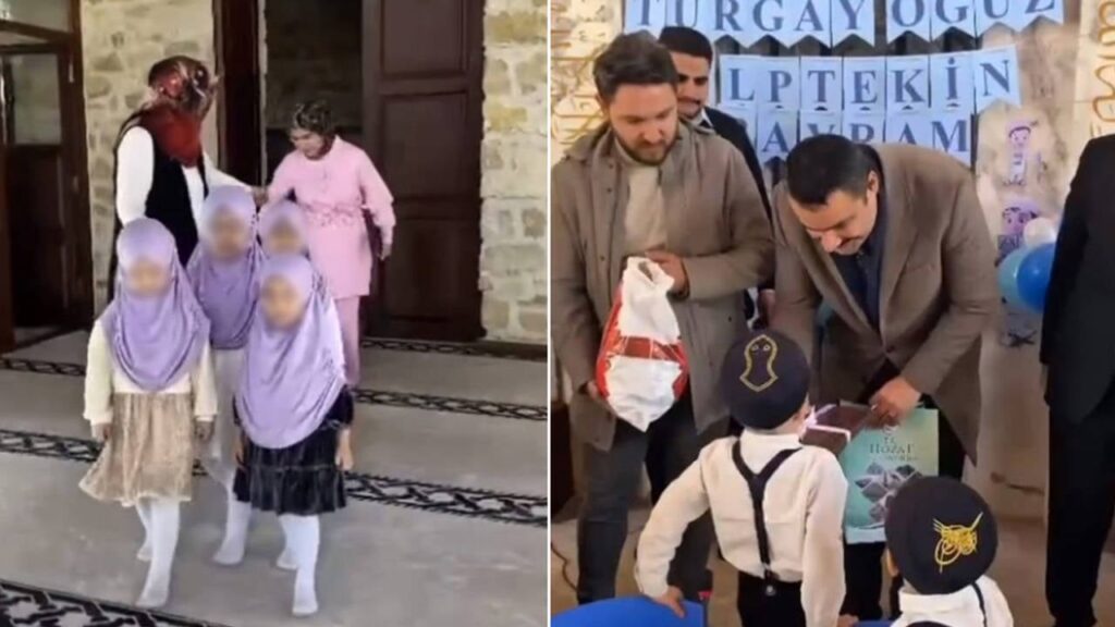 Реакционно налагане на обсадени деца