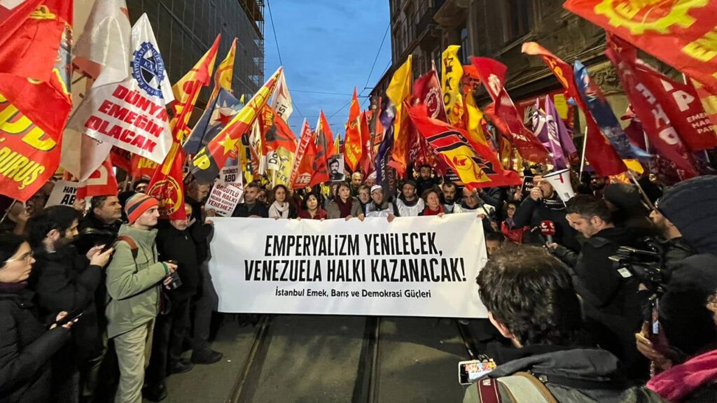 İstanbul Emek, Barış ve Demokrasi Güçleri’nden ABD’ye tepki: Emperyalizm yenilecek