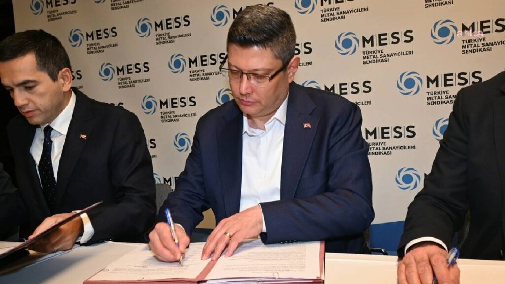 Türk Metal ile MESS arasında sözleşme imzalandı